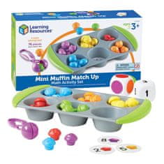 Learning Resources Komplet za matematične dejavnosti Mini Muffin Match Up Learning Resources LER 5556