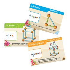 Learning Resources Geometrijski komplet za gradnjo in morje Učni viri LER 1773