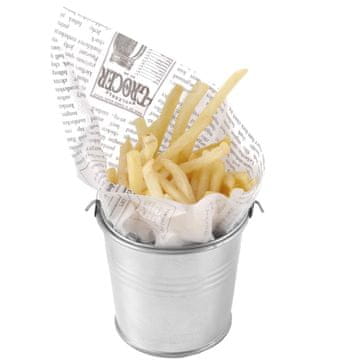 shumee Miniaturno jekleno vedro z ročajem dia. 100 mm