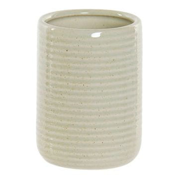 DKD Home Decor Držalo za zobne ščetke DKD Home Decor Zelena plastična posoda 7,5 x 7,5 x 10,5 cm
