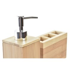DKD Home Decor Kopalni komplet DKD Home Decor Natural Bamboo 13 x 5 x 9 cm