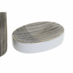 DKD Home Decor Kopalniški set DKD Home Decor PB-186028 Brown ABS Stoneware 6,5 x 6,5 x 17 cm (3 kosi)