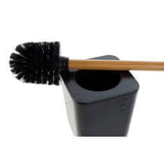 DKD Home Decor Kopalniški set DKD Home Decor Black Natural Bamboo Aluminium polystyrene 11,5 x 11,5 x 38 cm