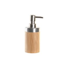 DKD Home Decor Kopalniški set DKD Home Decor Silver Natural Bamboo polipropilen 7 x 7 x 17 cm (2 enoti)