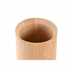 DKD Home Decor Držalo za zobne ščetke DKD Home Decor Naravni bambus polipropilen 7 x 7 x 11 cm
