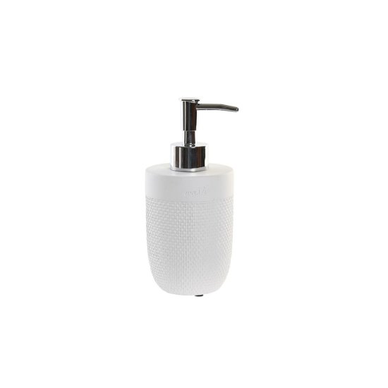 DKD Home Decor Dozirnik za milo DKD Home Decor Cement Bela polipropilen
