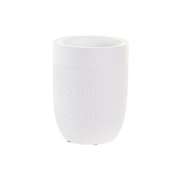 DKD Home Decor Steklo DKD Home Decor 8 x 8 x 10,5 cm Cement Bela