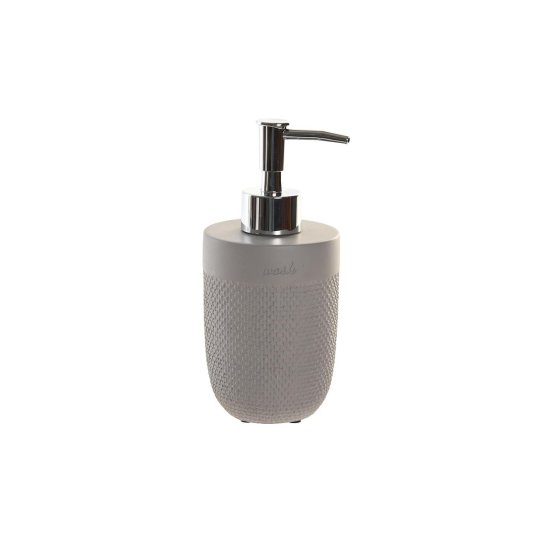 DKD Home Decor Dozirnik za milo DKD Home Decor Siva Cement polipropilen