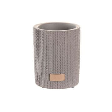 DKD Home Decor Steklo DKD Home Decor Grey Cement 8 x 8 x 10 cm