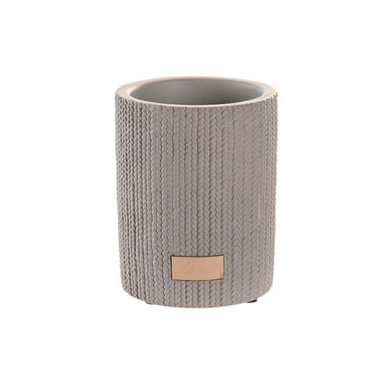 DKD Home Decor Steklo DKD Home Decor Grey Cement 8 x 8 x 10 cm