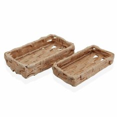 Versa Komplet košarice Versa 11 x 4 x 20 cm Polietilen Kopel in tuš (2 kosa)