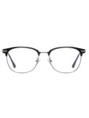 VeyRey Očala za blokiranje modre svetlobe Giggleweather Ovalna Črna Universal
