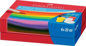 Faber-Castell Tempera barve 6x20ml