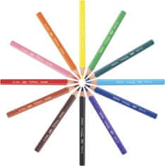 Bic Barvice ECOlution, trikotne, 12 kosov