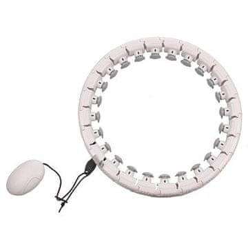 Merco Hula Hoop Masažni gimnastični obroč Bela različica 42441