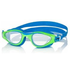 Aqua Speed Maorska otroška plavalna očala modro-zelena pakiranje 1 kos