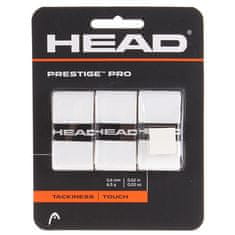 Head Prestige Pro 3 overgrip wrap tl. 0,6 mm bela, pakiranje po 3