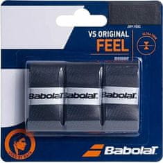 Babolat VS Original overgrip wrap tl. 0,4 mm črno-modro pakiranje po 3