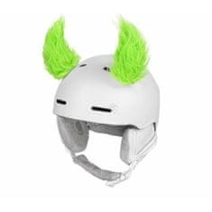 Funny Kit dekoracija za čelado fluo zelena različica 40444