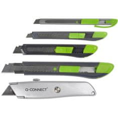 Q-Connect Nož za lomljenje, kovinska konica, 18 mm