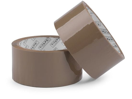 Lepilni trak za pakiranje / Hotmelt širine 48 mm - rjav (36 kosov)