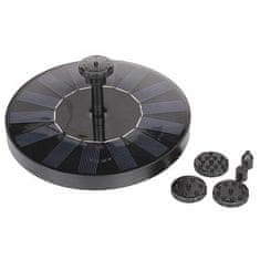 Merco Dvoriščna plavajoča sončna fontana barva črna