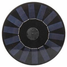 Merco Dvoriščna plavajoča sončna fontana barva črna