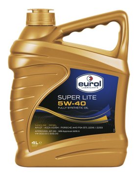 Eurol Super Lite 5W-40 A3/B4 4 lt