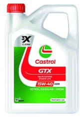 Castrol GTX 15W-40 A3/B3 4 lt