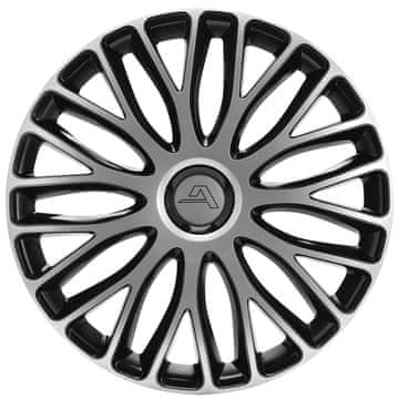 Polaire Milano 14" črno-srebrni pokrov, komplet