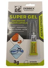 Instantno gelsko lepilo 3g DEBBEX SUPER GEL