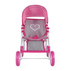 MILLY MALLY Natalie Prestige Pink Športni voziček za lutke
