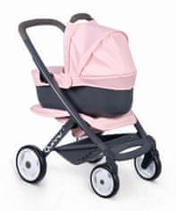 Smoby Igrača Maxi Cosi svetlo roza kombinirani voziček za lutke