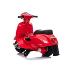 Baby Mix električno motorno kolo Vespa rdeča