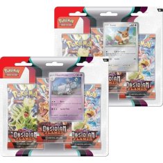 Pokémon TCG: Scarlet &amp; Violet 03 Obsidian Flames - 3 ojačevalci