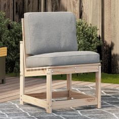 shumee Vrtni stol 50,5x55x77 cm trdna borovina