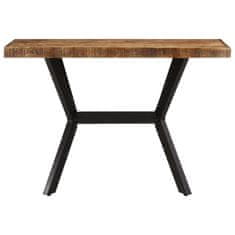Vidaxl Jedilna miza 110x55x75 cm trden mangov les