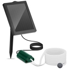 Uniprodo Solarna črpalka za prezračevanje ribnika 120 l/h 1,2 W