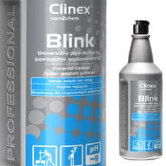 Clinex CLINEX Blink 1L večnamensko čistilo za površine brez prog, sijoče z vonjem po limoni