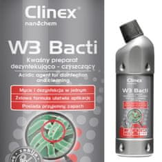 Clinex Baktericidna tekočina za razkuževanje in odišavljanje kopalnic in sanitarnih prostorov CLINEX W3 Bacti 1L