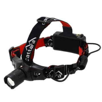 Cattara Led Zoom naglavna svetlika, 180 lm