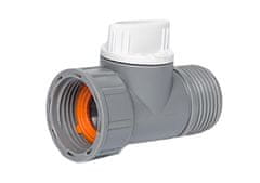 Bradas Adapter z ventilom, 3/4" notranji in moški navoj, WL-2232, BELI LI
