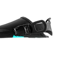 Aga Fins 32-37 Black/Tyrkys