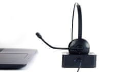 Gembird BTHS-M-01 Bluetooth slušalke za klicni center, mono, črne