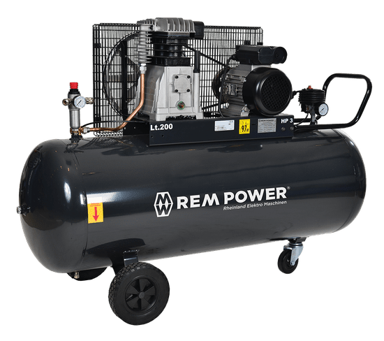 REM POWER batni kompresor E 401/9/200 230 V