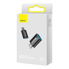 NEW Adapter serije Ingenuity iz USB-C v USB-A 3.2 gen 1 - črn