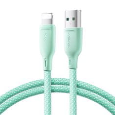 Joyroom Kabel za iPhone Multi-Color Series USB-A - Lightning 3A 1m zelen