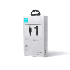 Joyroom Kotni kabel iPhone Lightning - USB-C za hitro polnjenje 20 W, 1,2 m, črn