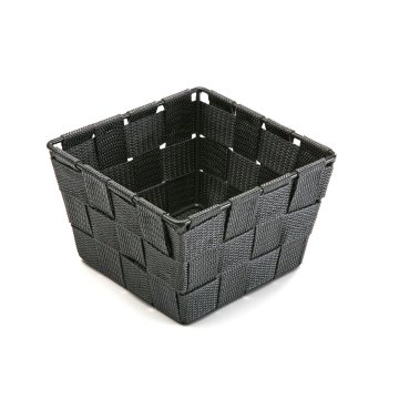 Versa Večnamenska košara Versa Grey 14 x 9 x 14 cm