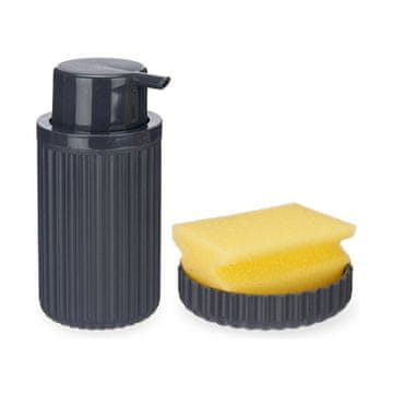 Kinvara Kuhinjski set 3 kosi antracitna plastika